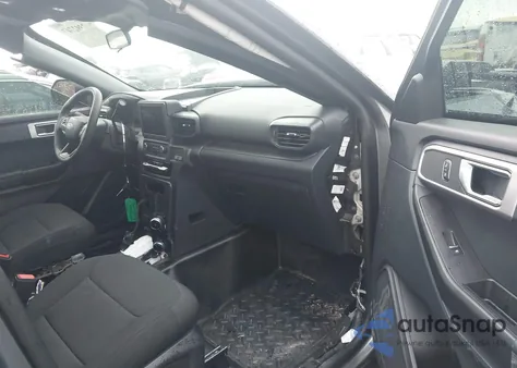 2025 Ford Police Interceptor из США, поврежденный, VIN 1FM5K8AC1SGA85279